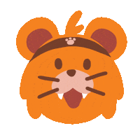 BirthBeyondID happy smile tiger harry Sticker