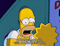 Scaring Lisa Simpson GIF by The Simpsons