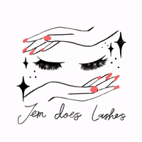 JemDoesLashes magic lashes eyelashes lash extensions GIF