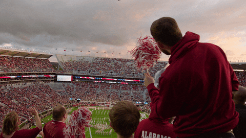 Alabama Football Roll Tide GIF by The University of Alabama