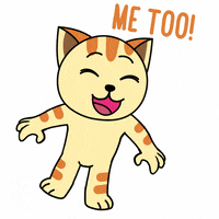 Happy Me Too GIF by GoodMorningCat