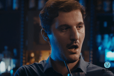 Shocked Drink GIF by BISONApp