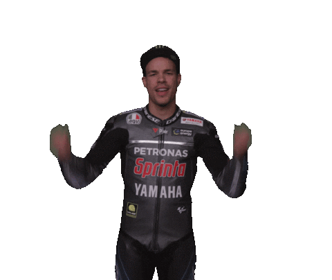 happy franco morbidelli Sticker by MotoGP
