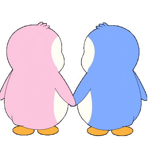 Cant Stop Loving You Sticker by Pudgy Penguins