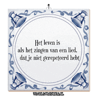 Moment Nl Sticker by Tegelspreuken.nl