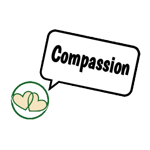 Compassion Veganlove Sticker by Veganitas