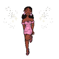 Happy Fashion Sticker by JellaCreative