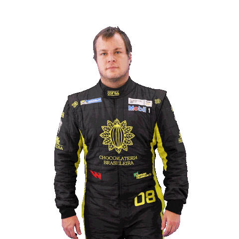 Chocolate Driver Sticker by Porsche GT3 Cup Brasil