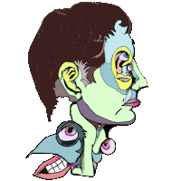 High Art Fashion Sticker by Dax Norman