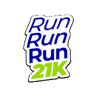 Carrera Running Sticker by Convivencia MuniGuate
