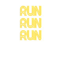 Run Sticker by Foconacorridaa