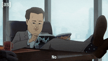 Bored No Way GIF by Adult Swim