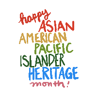 Asian American Sticker by Sarah Chow