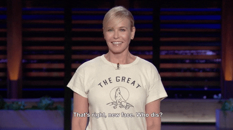 face who dis GIF by Chelsea Handler