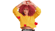 Heart Love Sticker by Salon Line