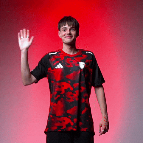 Wave Hello GIF by SINNERS Esports