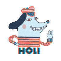 Holi Sticker