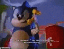 sonic the hedgehog 90s GIF