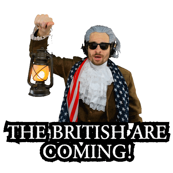 Revere July 4 Sticker