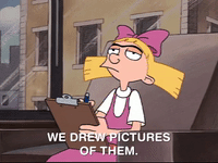 hey arnold nicksplat GIF