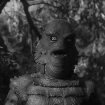 the creature from the black lagoon horror GIF by absurdnoise