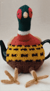 British Countryside Bird GIF by TeaCosyFolk