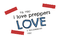 prepperskorea preppers 프레퍼스 preppersdietfood 프레퍼스코리아 Sticker