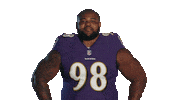 Surprised Big Baby Sticker by Baltimore Ravens