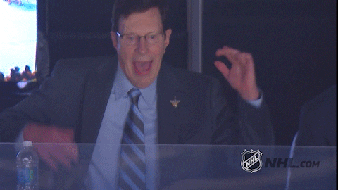 excited nashville predators GIF by NHL