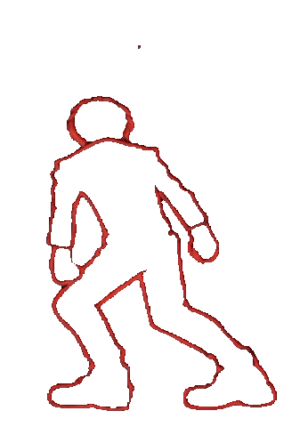Rollerblades Skating Sticker