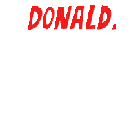 Donald Trump Vs Sticker by Creative Courage