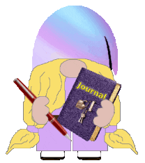 Dear Diary Gnome Sticker