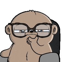 Nerd Fug Sticker by Fugz Official