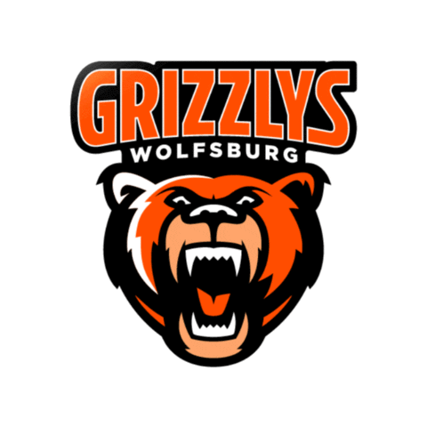 grizzly bear logo Sticker by Grizzlys Wolfsburg