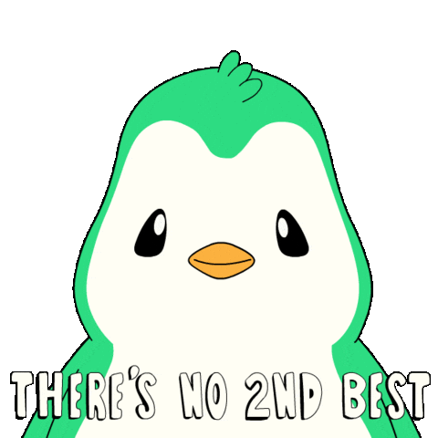 Second Best Crypto Sticker by Abster