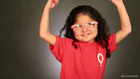 little girl yes GIF by Children's Miracle Network Hospitals