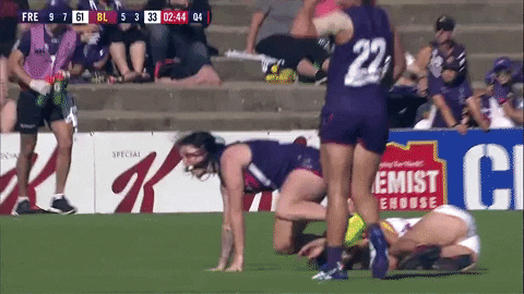 afl womens foreverfreo GIF by Fremantle Dockers