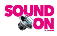 pink sound Sticker by BoomBod