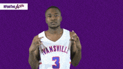 Purple Aces Evansville GIF by UE Athletics