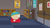 eric cartman door GIF by South Park 