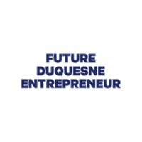 Business Entrepreneur Sticker by Duquesne University