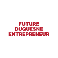 Business Entrepreneur Sticker by Duquesne University
