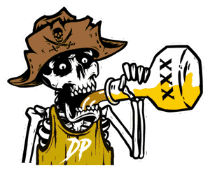 degeneratepirates giphyupload nft drunk pirate Sticker