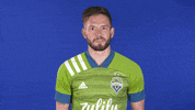 Kelyn Rowe Shrug GIF by Seattle Sounders