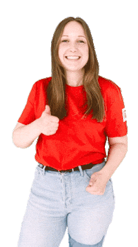 Happy Daumen Hoch Sticker by InfoTurmStuttgart