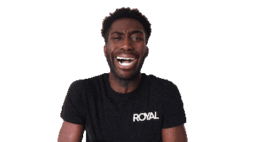 Happy Laugh Sticker by Joseph Royal