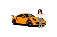 Fitness Porsche Sticker by DO SALTO PRO ASFALTO