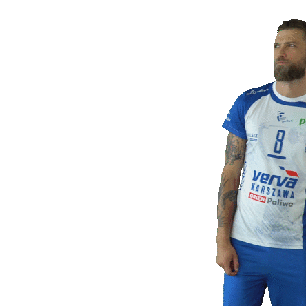 vervawarszawa giphyupload confused volleyball volley Sticker