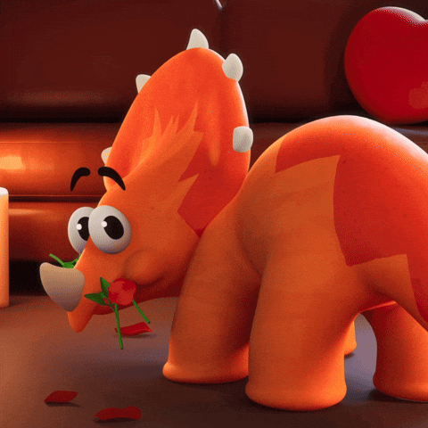 Hungry Flowers GIF by Claynosaurz