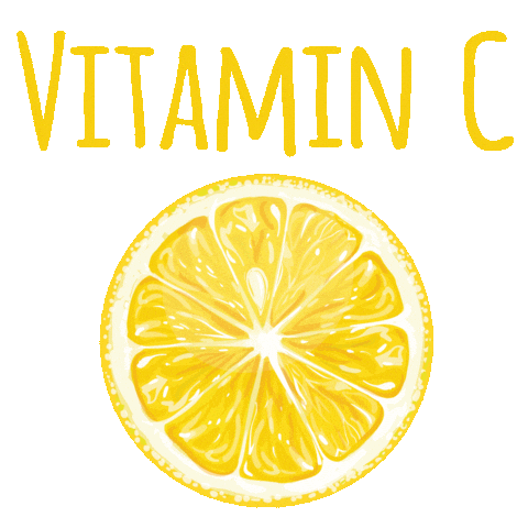Vitamin C Yes Sticker by Tvornica zdrave hrane